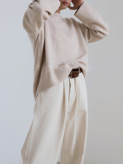 Pull au design réfléchi