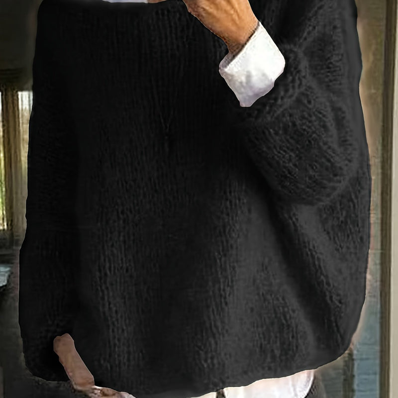 JO | Pull en tricot surdimensionné confortable