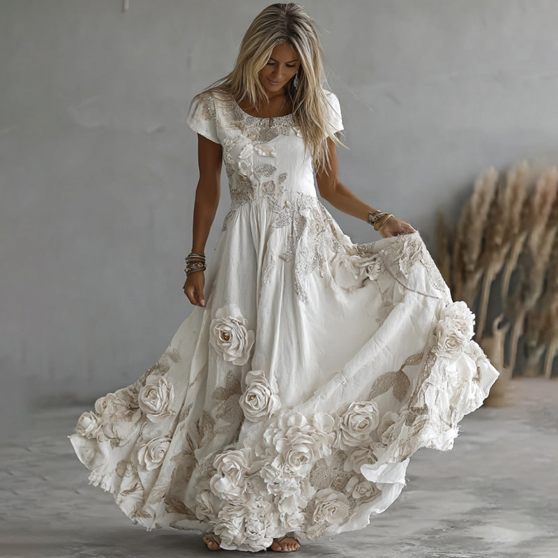 Robe au style vintage intemporel