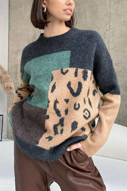 Pull au design réfléchi