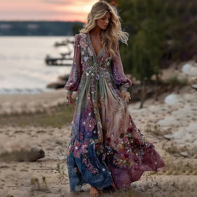Robe magnifiquement confectionné
