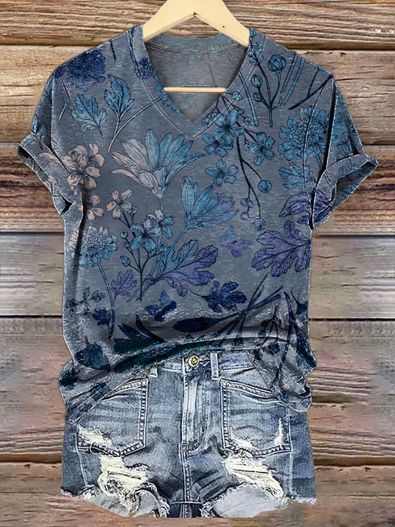 T-Shirt au design réfléchi