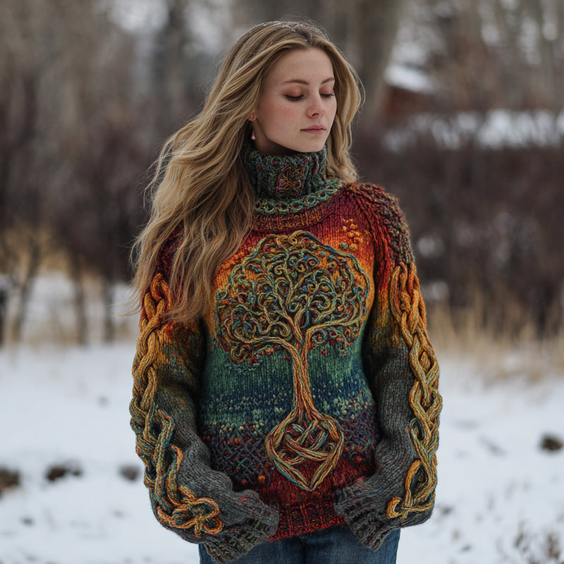 Pull au design réfléchi