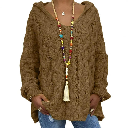 EP | Sweat à capuche avec col en V