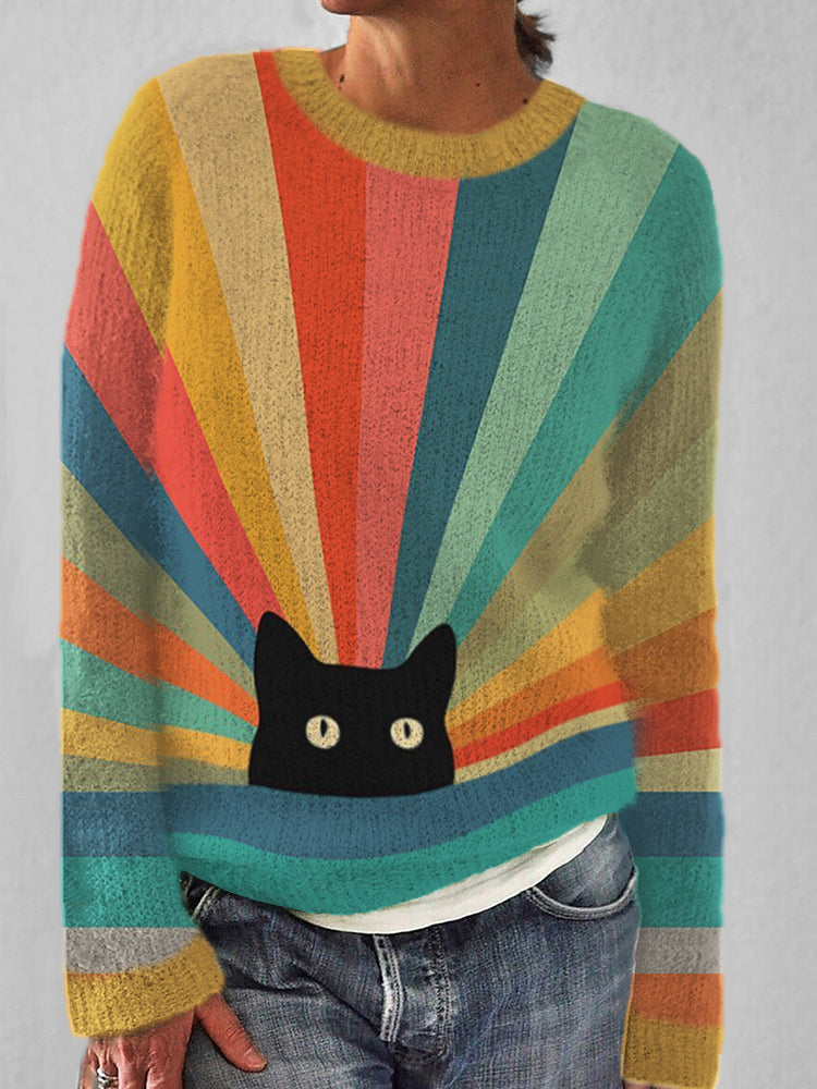 Pull au style vintage intemporel