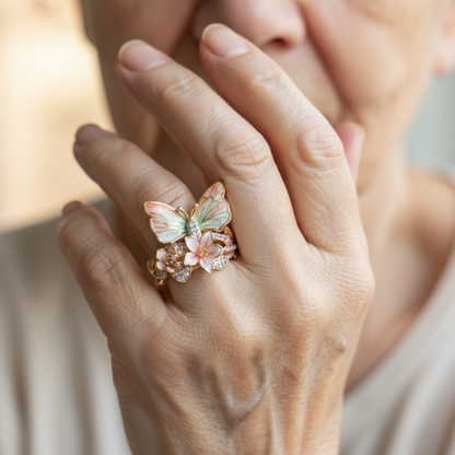 Or Bague élégant pour toute occasion