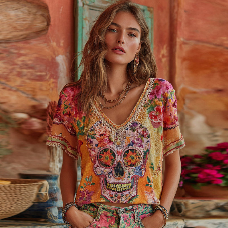 T-Shirt au style vintage intemporel