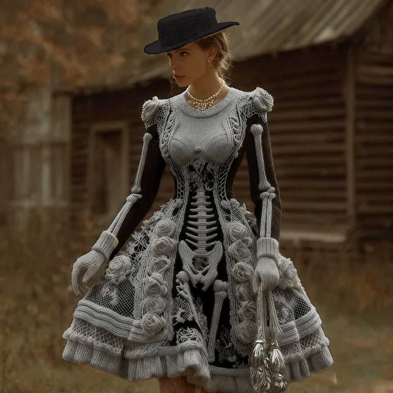 Robe au style vintage intemporel