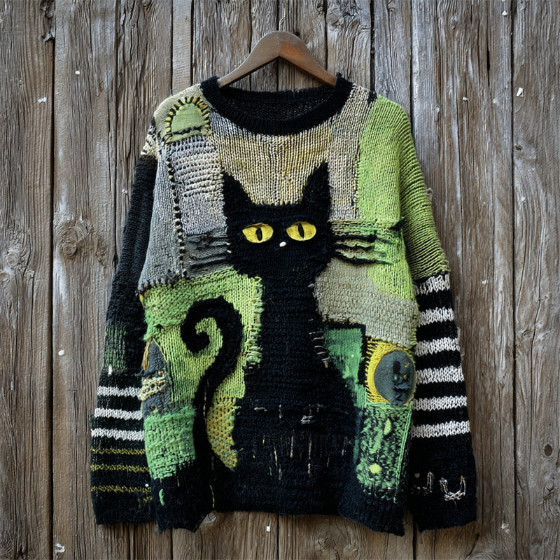 Pull au design réfléchi