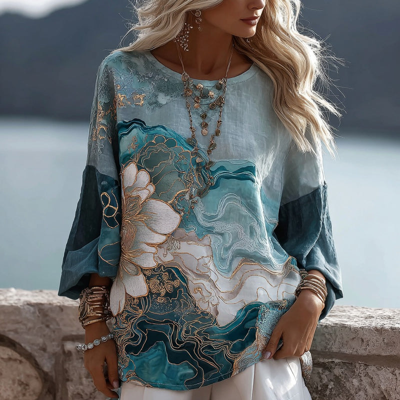 Chemise au design gracieux
