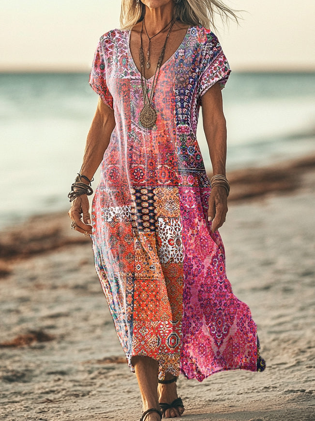 Robe au style vintage intemporel
