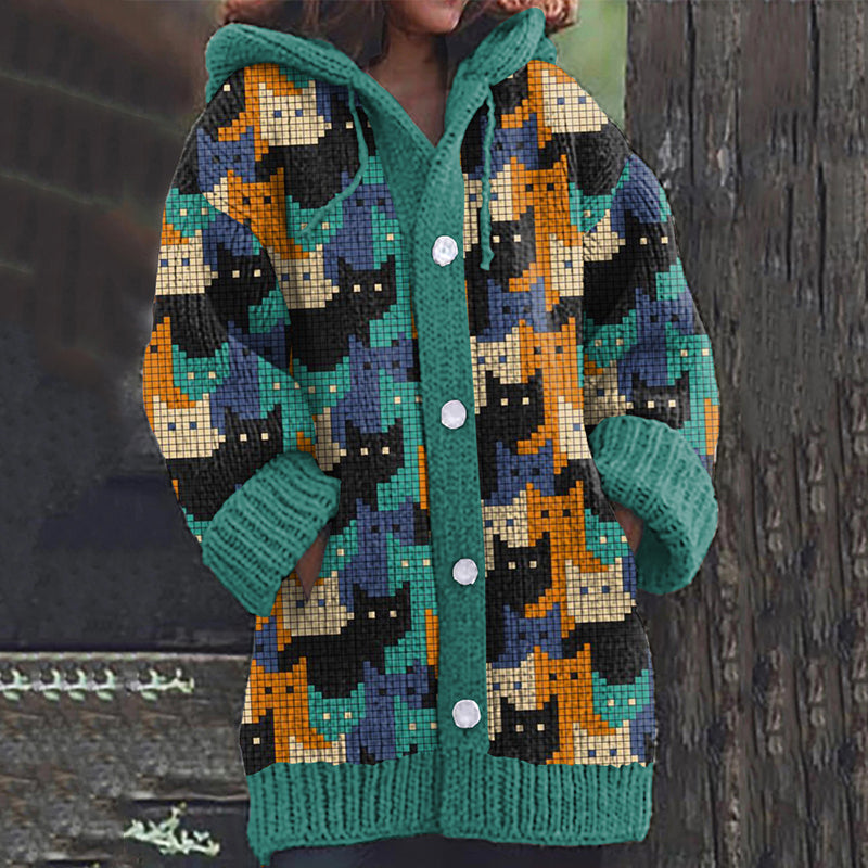 Cardigan au style vintage intemporel