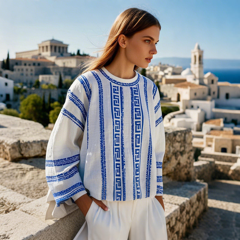 Chemise au design réfléchi