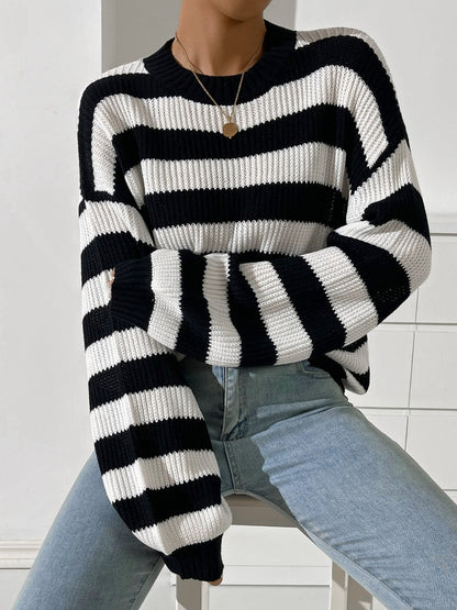 Pull au design réfléchi