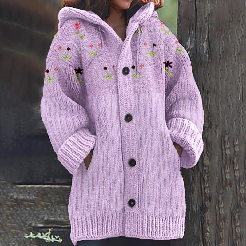 Cardigan au design réfléchi