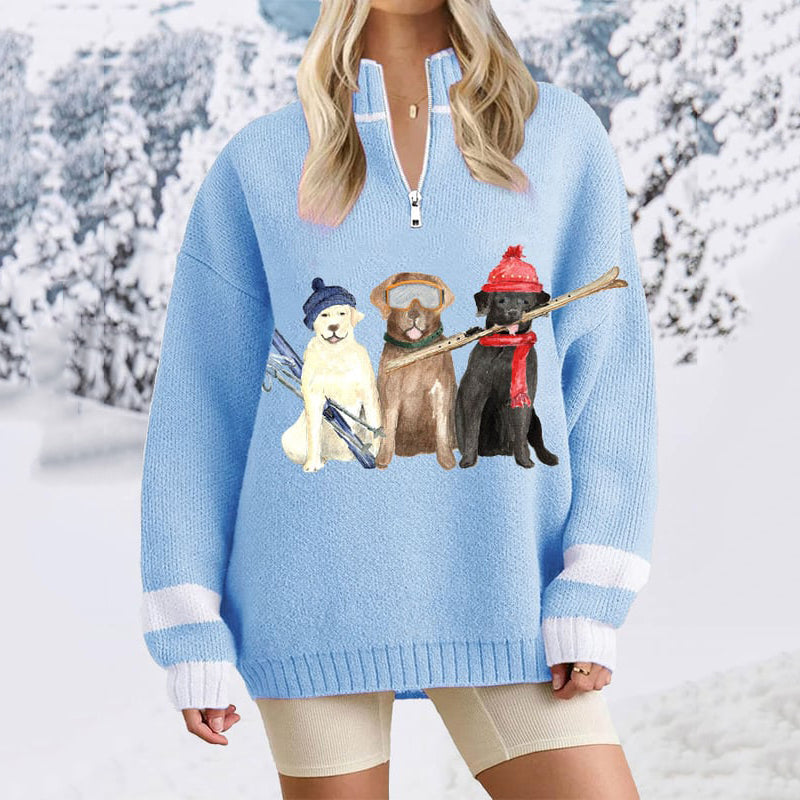 Pull au style vintage intemporel