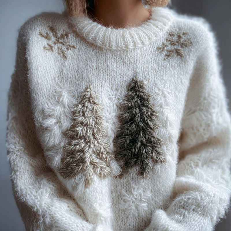 Pull au design réfléchi