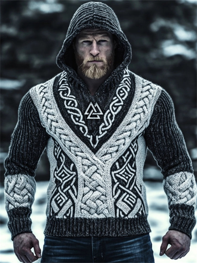 Pull au design réfléchi
