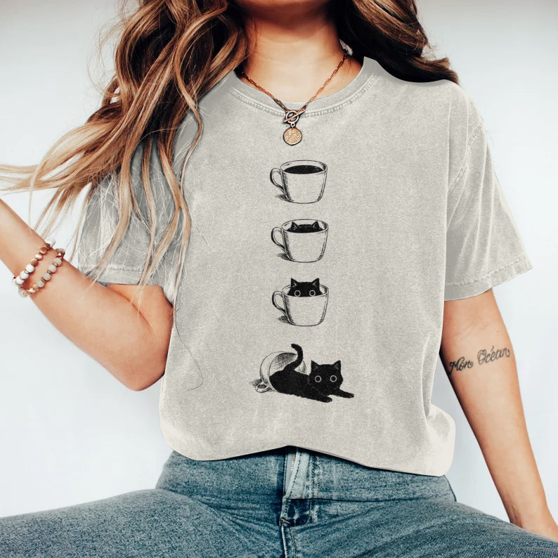 T-Shirt au design réfléchi