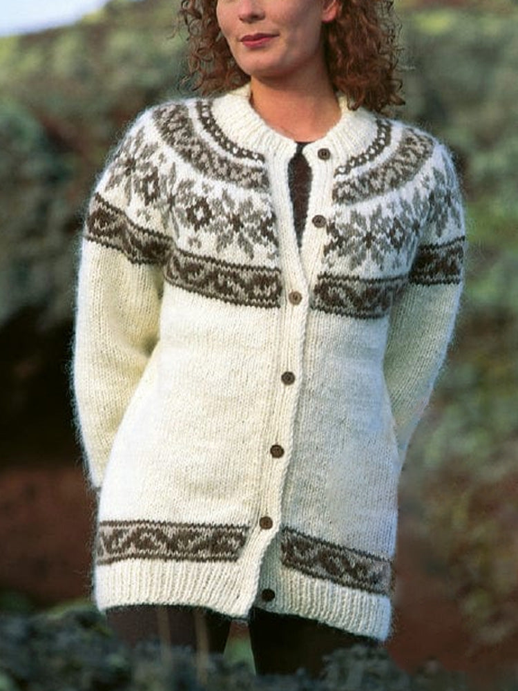 Pull au style vintage intemporel