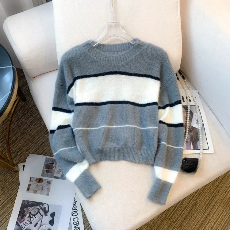 Pull au style vintage intemporel