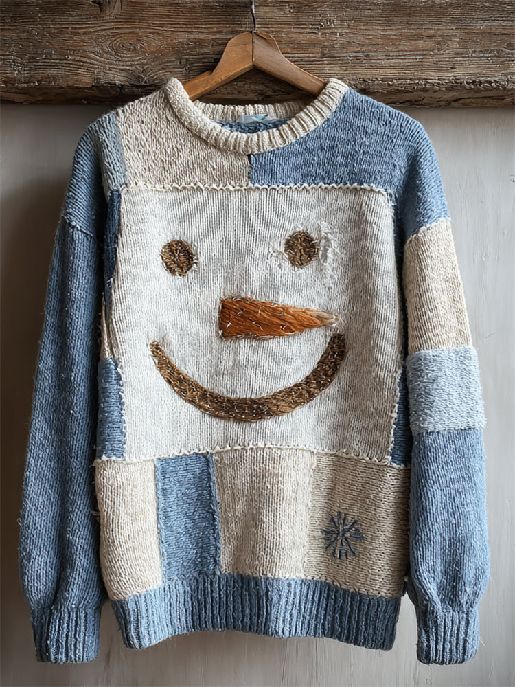 Pull au design réfléchi