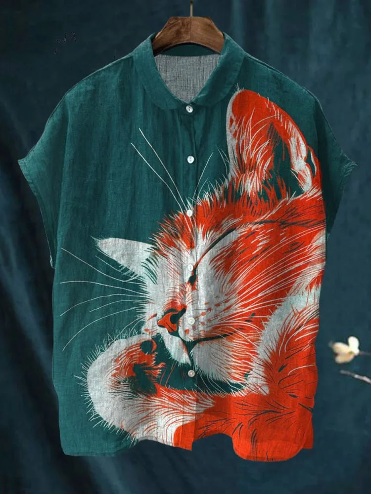 Chemise au style vintage intemporel