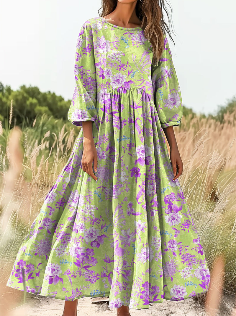 Robe au style vintage intemporel