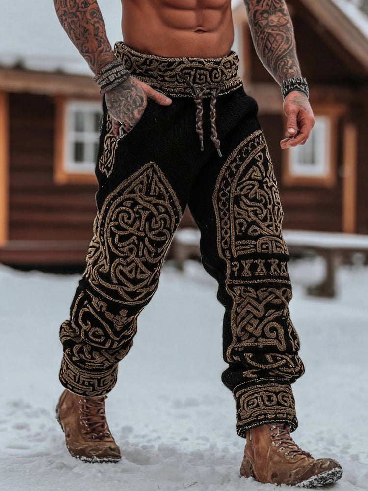 Pantalon au design réfléchi