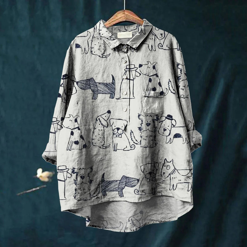 Chemise au design gracieux