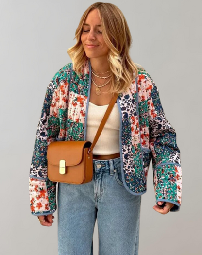 EP | Veste souple imprimée décontractée