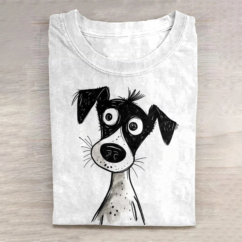 T-Shirt au design réfléchi