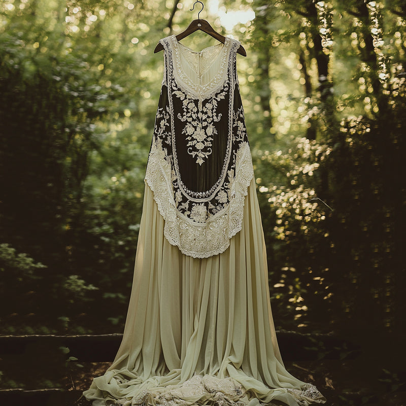 Robe magnifiquement confectionné