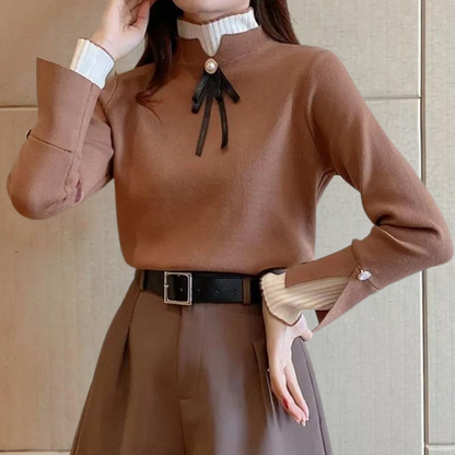 Pull au design classique