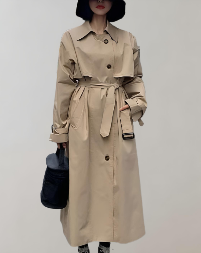 Manteau au design réfléchi