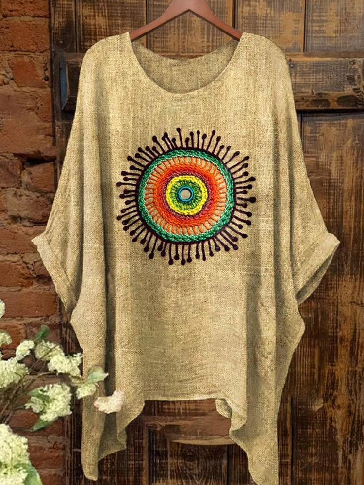 Haut au style vintage intemporel