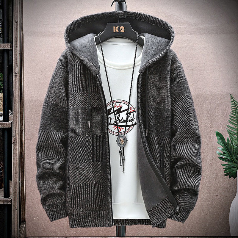 Cardigan au design réfléchi