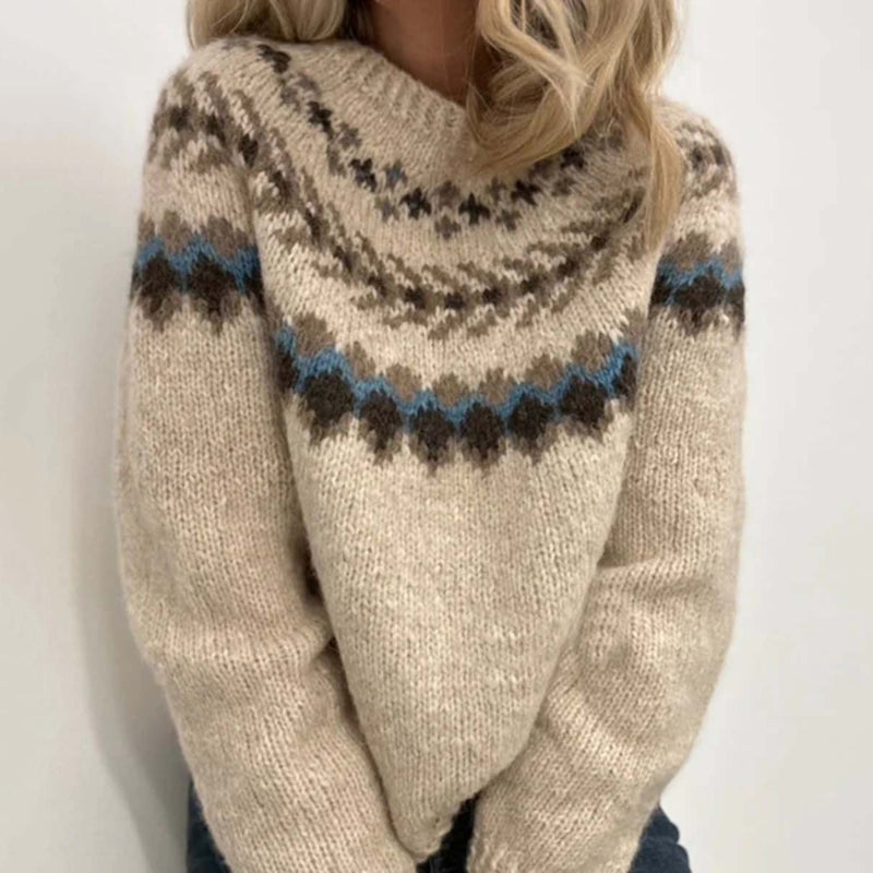 Pull au style vintage intemporel