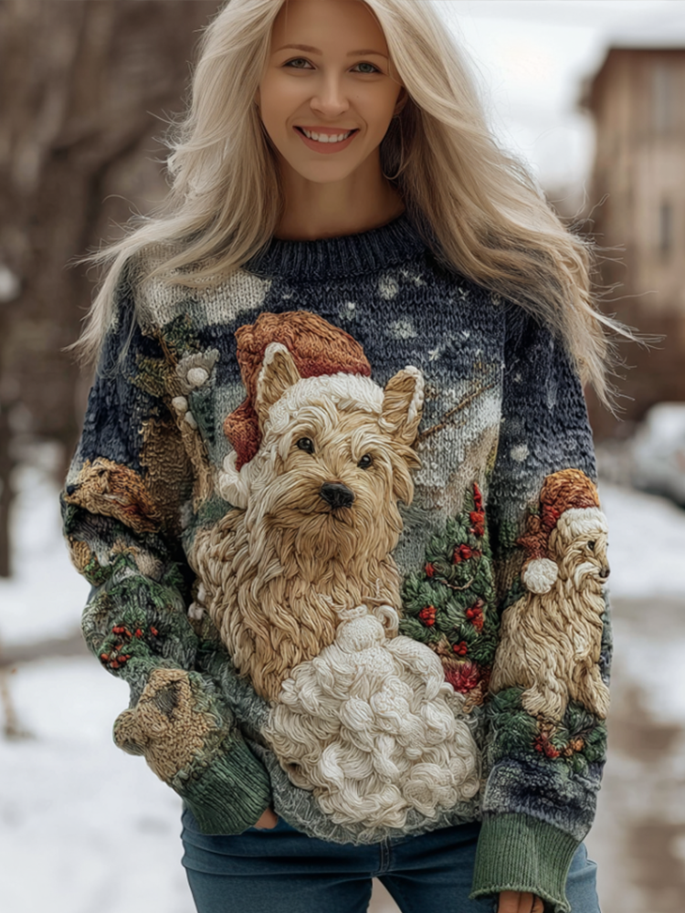 Pull vintage classique