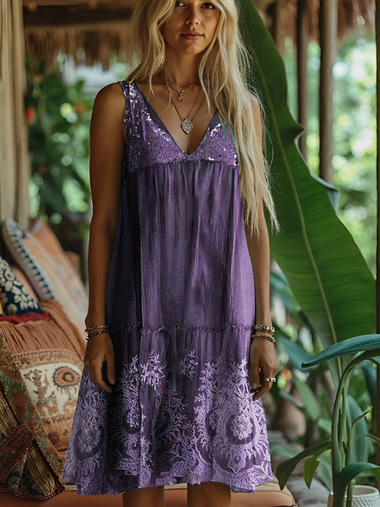 Robe au design réfléchi