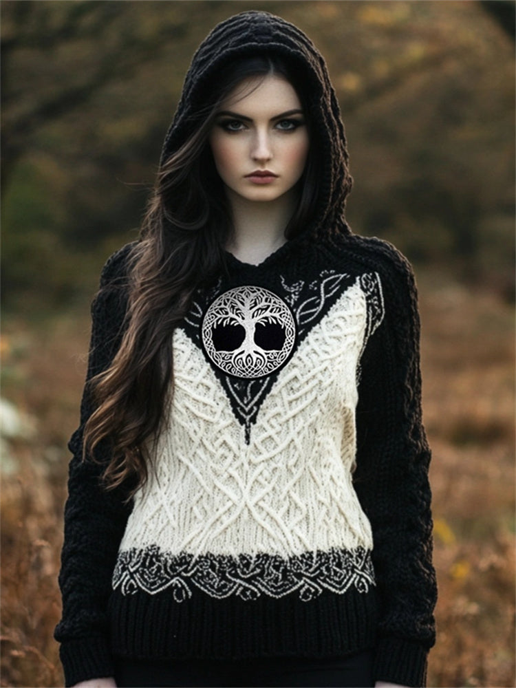 Pull au design réfléchi