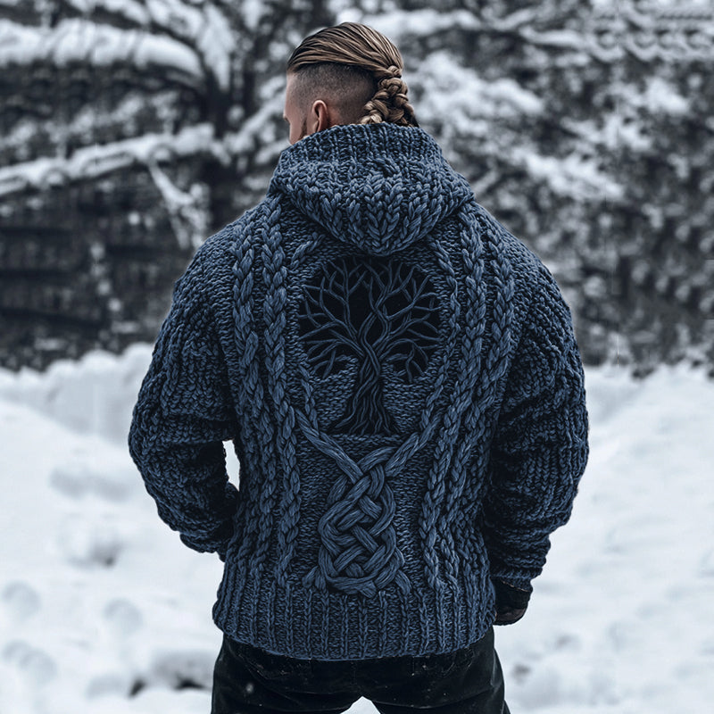 Pull au design réfléchi