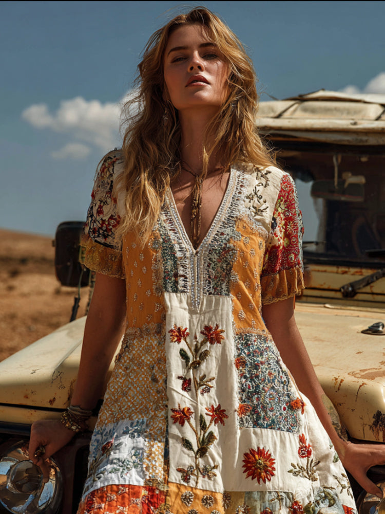 Robe au design classique