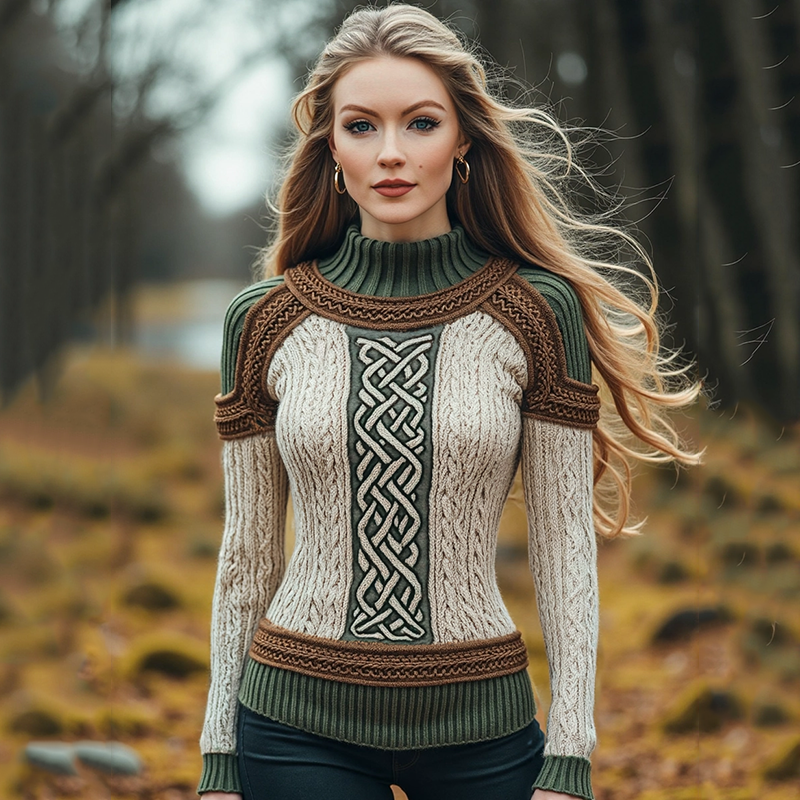 Pull au design classique