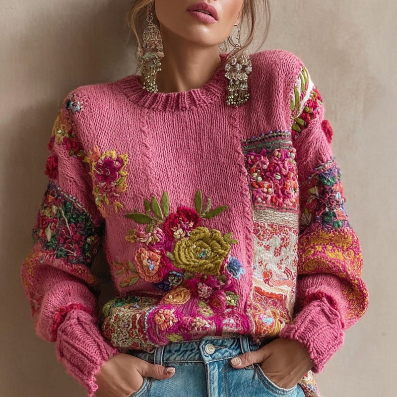 Pull au style vintage intemporel