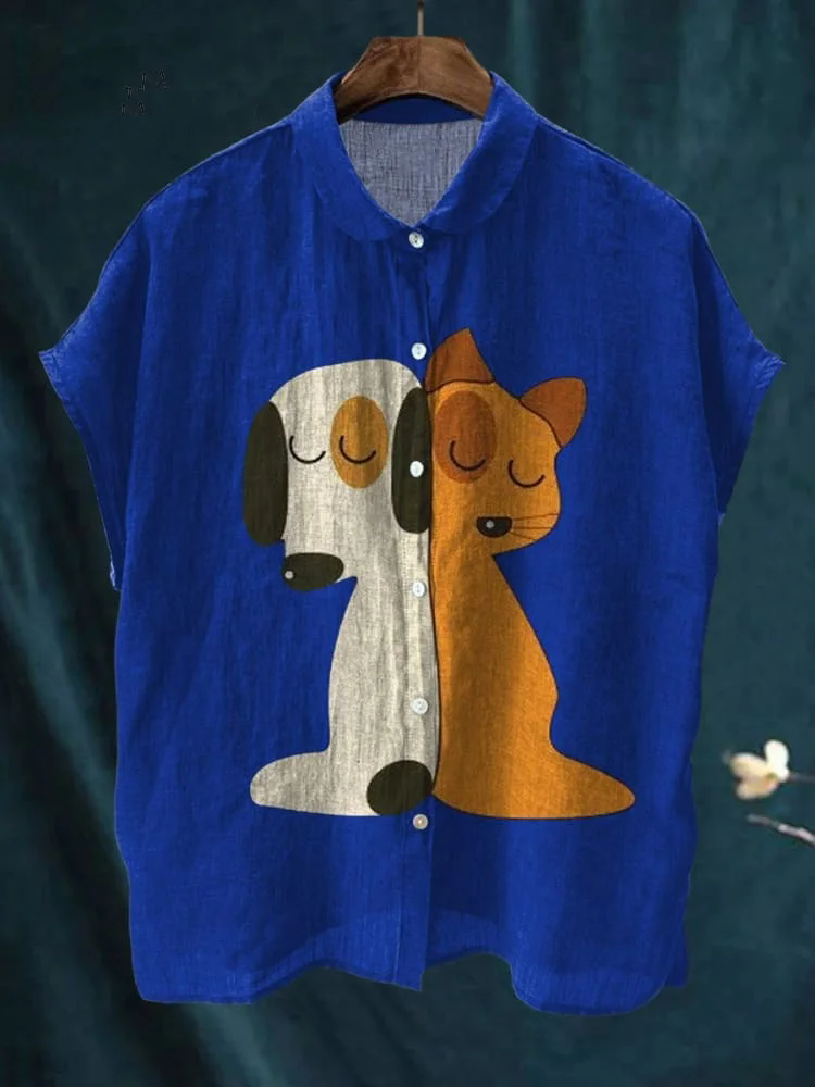 Chemise au style vintage intemporel