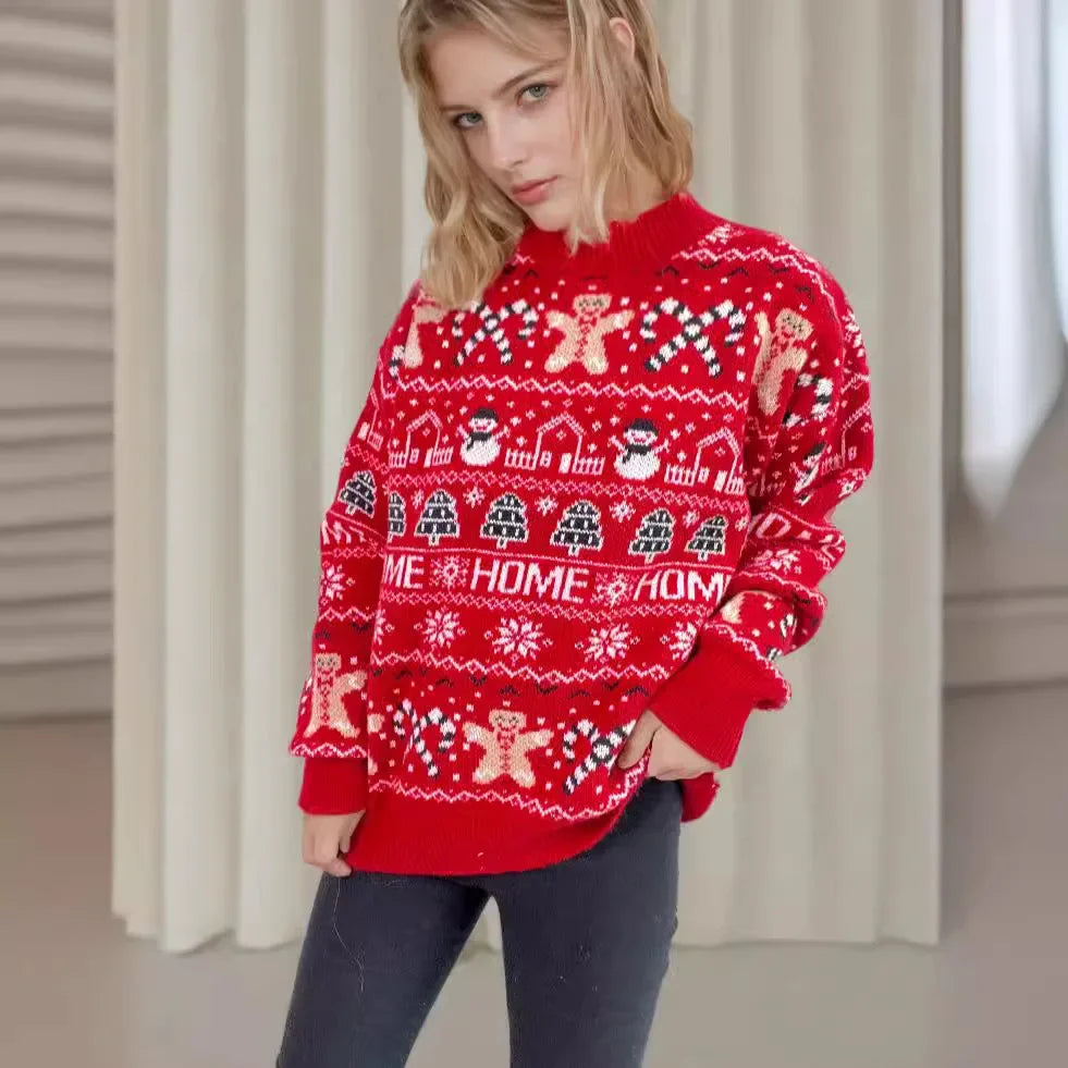Linda® | Ugly Christmas sweater with a snowman motif