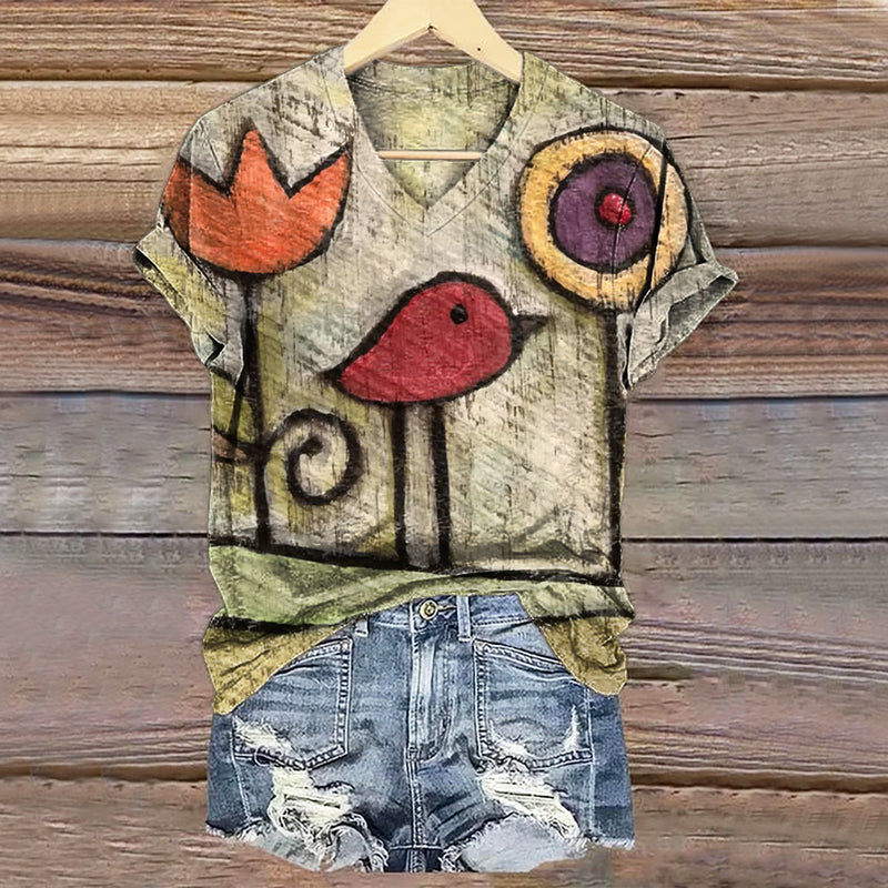 T-Shirt au style vintage intemporel