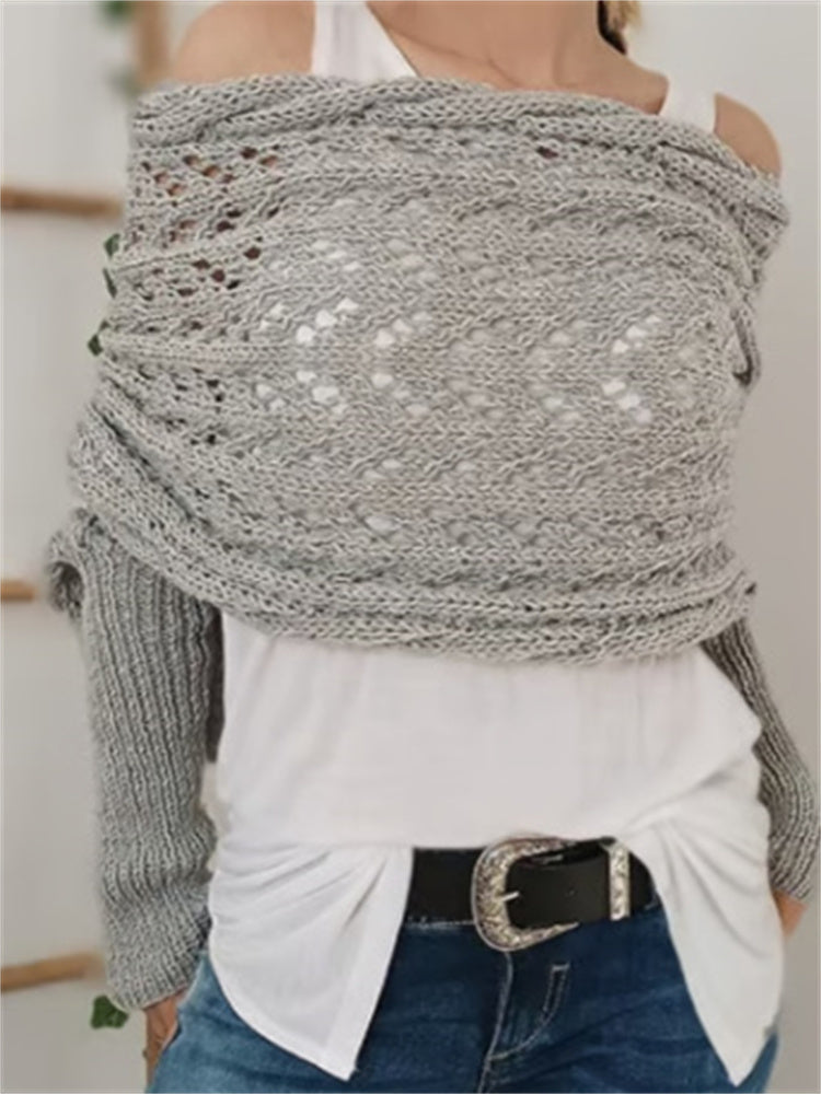 Pull au design réfléchi