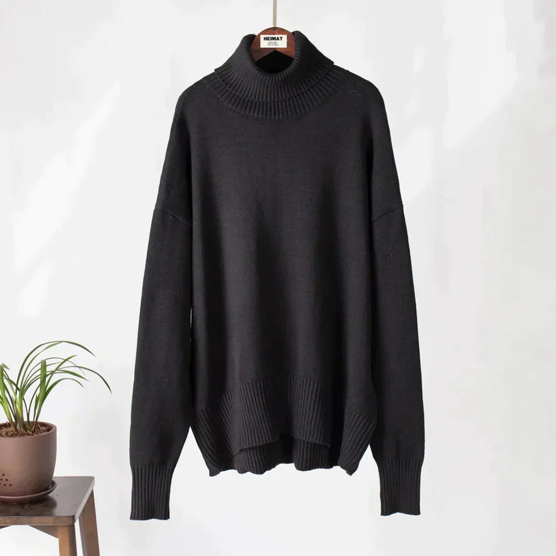 EP | Pull-over en tricot lâche pour femmes